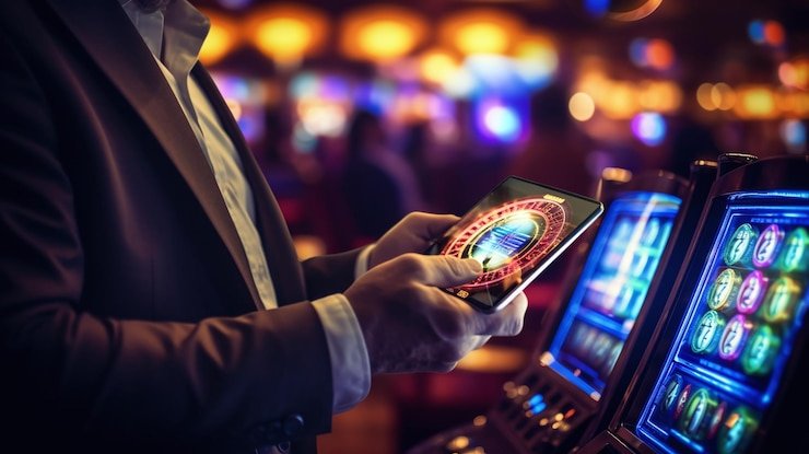 Live blackjack dealer at uno4d asli casino table